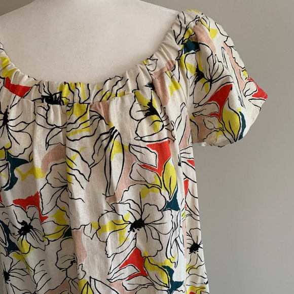 ASTR The Label Linen Floral Dress - Picture 4 of 10